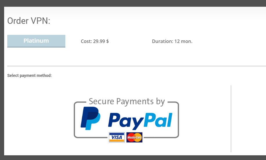 RocketVPN payment RocketVPN payment