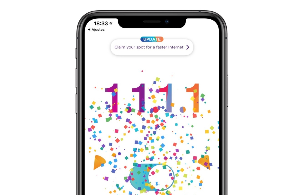 Бесплатный ВПН Warp на iOS